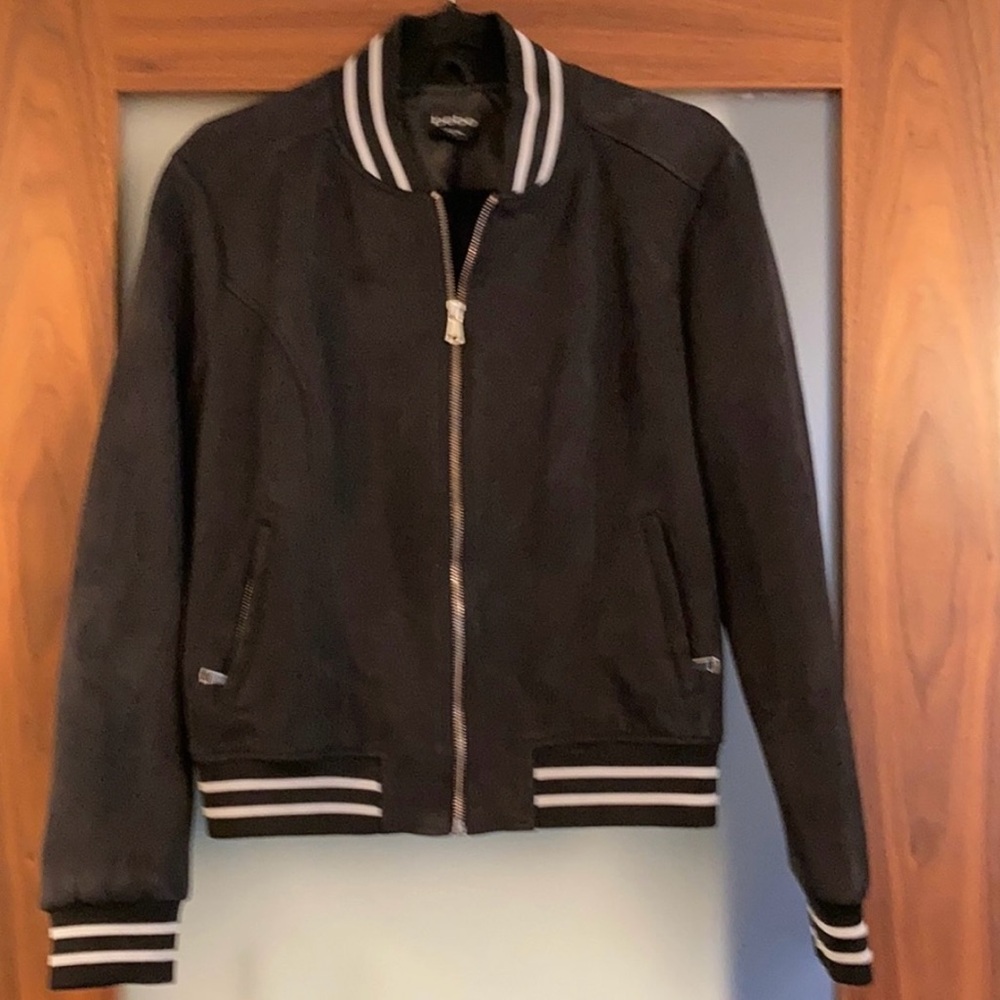 Black Bomber Jacket